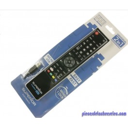 Télécommande Universelle Programmable 2 en1 Noire pour Téléviseur TOSHIBA