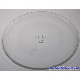 Plateau Tournant en Verre 34 cm pour Four Micro Ondes LG