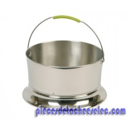 Panier vapeur rigide en inox pour nutricook (SEB) 6L Panier vapeur rigide en inox pour nutricook (SEB) 6L