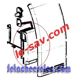 Support carte électronique Cafetière KRUPS Expresso Nespresso Essenza XN2003