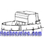 Support carte électronique pour Rowenta 