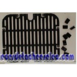 Grille/gauche+Patin x8 pour Friteuse Moulinex