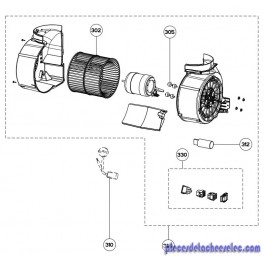 Moteur Complet pour Hotte AIRLUX Moteur Complet pour Hotte AIRLUX
