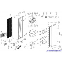 Balconnet Supérieur pour Réfrigérateur CURTISS Balconnet Supérieur pour Réfrigérateur CURTISS
