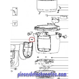 Joint pour robot multifonction cookeo Joint pour robot multifonction cookeo