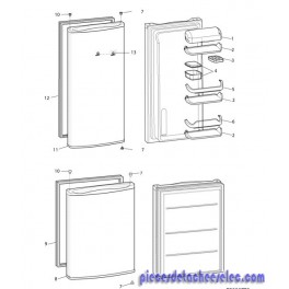 Joint de Porte pour Réfrigérateur Indesit Joint de Porte pour Réfrigérateur Indesit