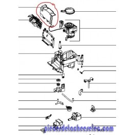 Carte électronique de puissance pour cafetière Krups Carte électronique de puissance pour cafetière Krups
