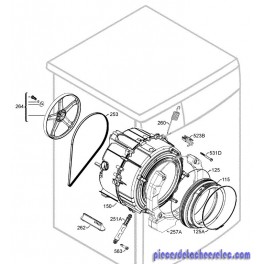 Cuve pour Lave Linge ELECTROLUX Cuve pour Lave Linge ELECTROLUX