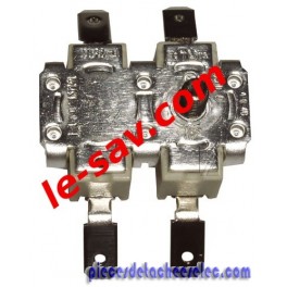 Thermostat + Fusible 130C+260C pour Cafetieres Krups Thermostat + Fusible 130C+260C pour Cafetieres Krups