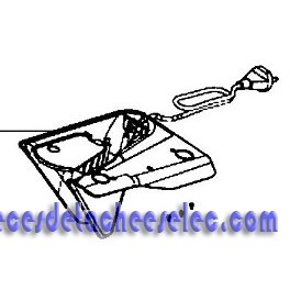 Boitier+Cordon/alimentation pour Fer à Défriser Steampod / Infusion Rowenta Boitier+Cordon/alimentation pour Fer à Défriser Steampod / Infusion Rowenta