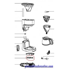 Résistance pour cafetière tefal Résistance pour cafetière tefal