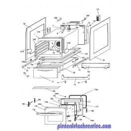Verre Exterieur Porte pour Cuisiniére Rosiéres Verre Exterieur Porte pour Cuisiniére Rosiéres