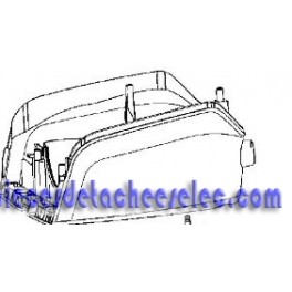 Demi boitier/inferieur/noir pour Aspirateur ROWENTA Demi boitier/inferieur/noir pour Aspirateur ROWENTA