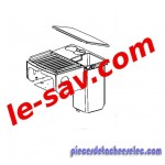 support du reservoir pour cafetiere expresso autocapuccino de krups