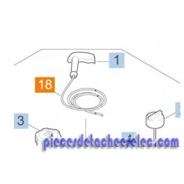 Corde de Demarreur Lang pour balayeuse KARCHER Corde de Demarreur Lang pour balayeuse KARCHER