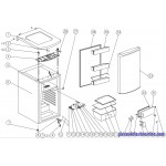 Joint de Porte Refrigerateur pour Réfrigérateur KING D'HOME 