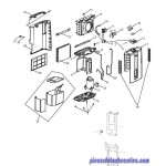 Panneau Arrière pour Deshumidificateur DELONGHI