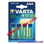 Accu Varta power AAA / 1000mAh