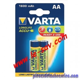 Accu Varta longlife AA /  2100 mAh