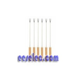 Set de 6 piques à fondu pour Appareil à Fondu MONT JOUX 1890 HKOENIG Set de 6 piques à fondu pour Appareil à Fondu MONT JOUX 1890 HKOENIG