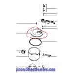 Couvercle inox et satin pour cocotte tefal 6L