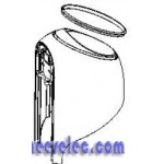 Boitier/superieur/blanc pour Aspirateur Laveur ROWENTA