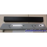 Consoles Haut + Bas Texture Gris Foncé pour Barbecue Campingaz