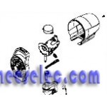 Boitier/moteur pour Ventilateur ROWENTA
