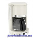 Cafetiere Filtre SOLEIL IVOIRE 1.25L 10/15 TASSES MOULINEX