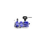 Volant Vanne pour Robinet 3 Positions pour Chauffage Campingaz