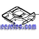 Flasque/superieur/bac Pour Deshumidificateur ROWENTA