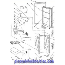 Porte Freezer pour Réfrigérateur OCEANIC Porte Freezer pour Réfrigérateur OCEANIC