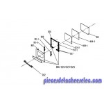 Vitre Interieur pour Four COOKE LEWIS
