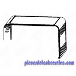 Capot/gris pour Four Moulinex