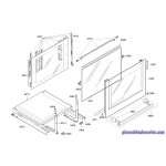 Vitre de Façade Pour Four BOSCH 