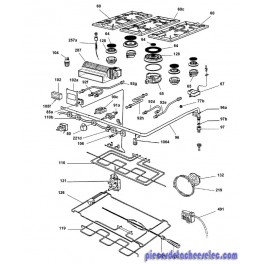 Résistance Voute Grill pour Cuisiniére Rosiéres Résistance Voute Grill pour Cuisiniére Rosiéres