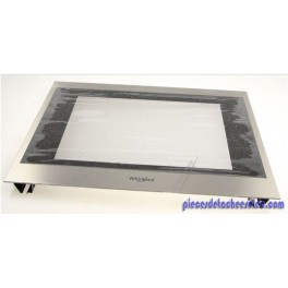 Vitre Porte du Four + Équerres pour Four WHIRLPOOL