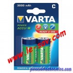 Accu Varta power C ( LR14 ) 3000mAh