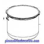 Cuve 8 L pour Cocotte SENSOR SEB