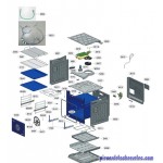 Câble d Alimentation pour Four LG