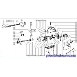 Engrenage Petit pour Hachoir MGK120 KITCHENCHEF Engrenage Petit pour Hachoir MGK120 KITCHENCHEF