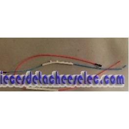 Fusible x2+Faisceau pour Friteuse Moulinex Fusible x2+Faisceau pour Friteuse Moulinex