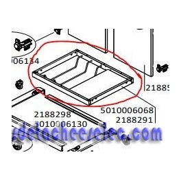 CHASSIS MATE TEXTURE NOIR pour barbecue campingaz
