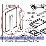 PANNEAU LATERAL GAUCHE OU DROITE NOIR pour barbecue campingaz