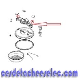 Boitier De Commande + Douilles x2 Pour Cocotte Minut' Seb Boitier De Commande + Douilles x2 Pour Cocotte Minut' Seb