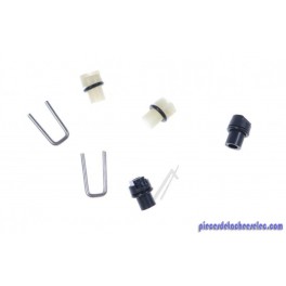 Kit 2 Buses Noires et Blanches + 2 Joints + 2 U de Fixation pour Nettoyeur Haute Pression Nilfisk Kit 2 Buses Noires et Blanches + 2 Joints + 2 U de Fixation pour Nettoyeur Haute Pression Nilfisk
