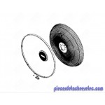 Grille Avant Pour Ventilateur Rowenta Essential+ anti-moustique