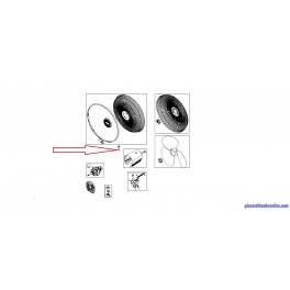 Bouton Moteur Noir Pour Ventilateur Rowenta Essential+ anti-moustique Bouton Moteur Noir Pour Ventilateur Rowenta Essential+ anti-moustique