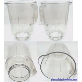 Bol Gradué en Plastique ( 1,25l. ) avec Poignée pour Blender KitchenAid Bol Gradué en Plastique ( 1,25l. ) avec Poignée pour Blender KitchenAid