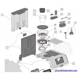 Bague de réglage pour cafetière delonghi
